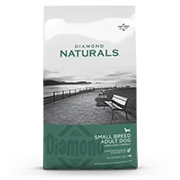Diamond Naturals SMALL BREED ADULT DOG LAMB & RICE FORMULA package