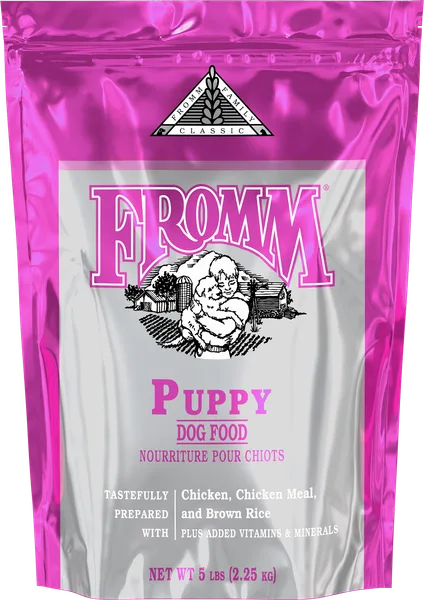 Classic Puppy Dry Dog Food package