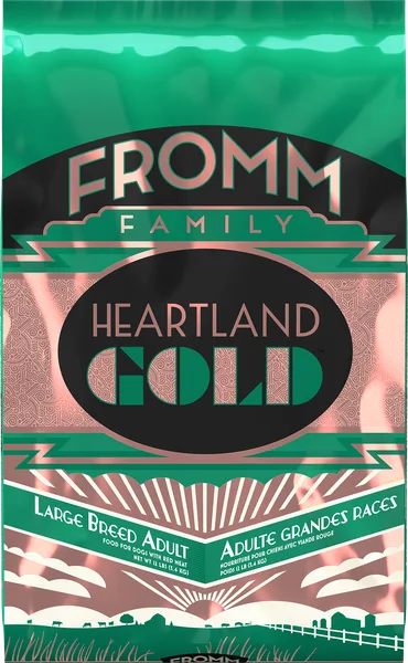 Heartland Gold Large Breed Adult Dry Dog Food package
