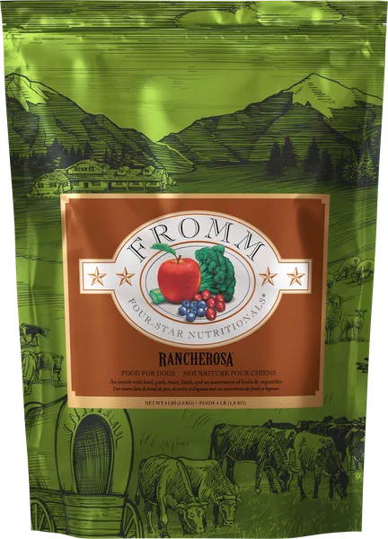 Four-Star Rancherosa® Dry Dog Food package