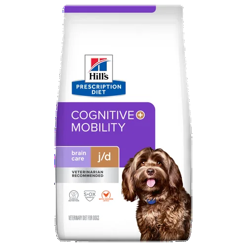 Brain Care + j/d Dog Food package