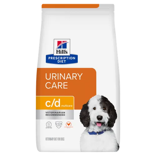 c/d Multicare Chicken Flavor Dog Food package