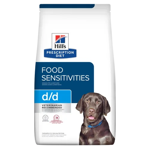 d/d Potato & Venison Recipe Dry Dog Food package