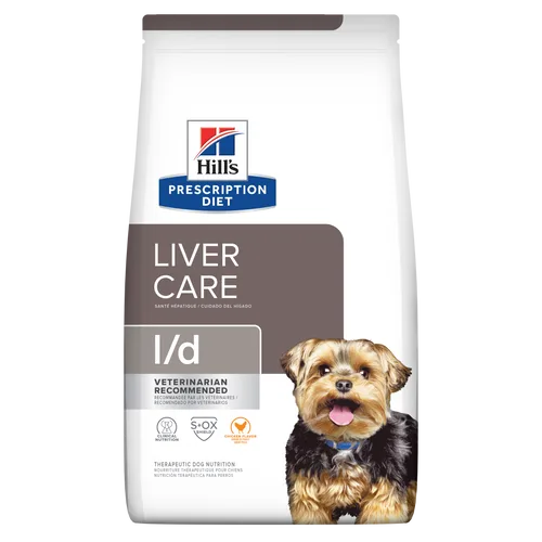l/d Chicken Flavor Dog Food package