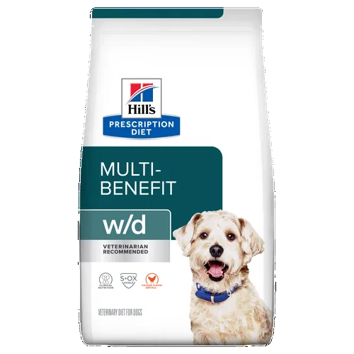 w/d Multi-Benefit Dry Dog Food package