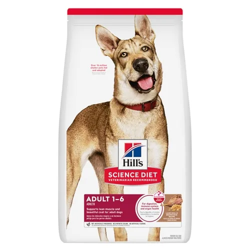Adult Lamb Meal & Brown Rice Recipe Dog Food package
