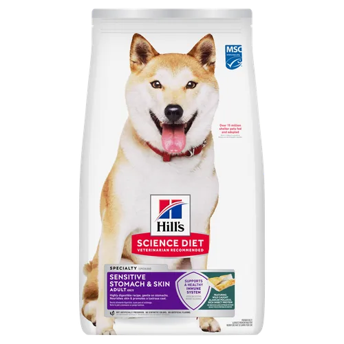 Adult Sensitive Stomach & Skin Pollock Meal & Insect Recipe Dog Food package