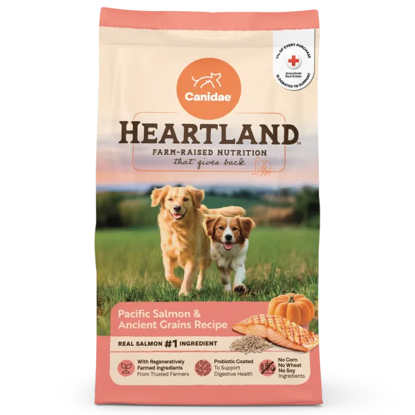 Heartland Pacific Salmon & Ancient Grains Recipe package