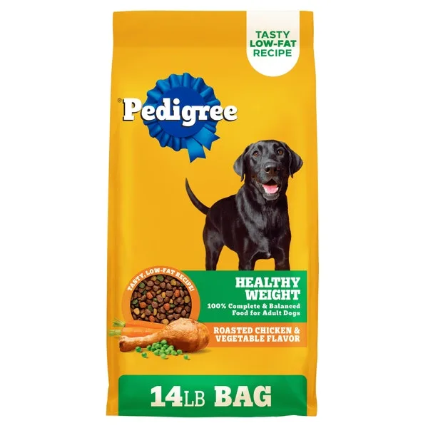 Healthy Weight Adult Dry Dog Food, Roasted Chicken and Vegetable package