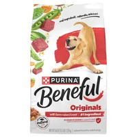 Purina Beneful Originals Farm-Raised Beef Adult Dry Dog Food package