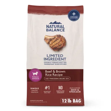 Beef & Brown Rice Small Breed Recipe package