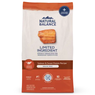 Salmon & Sweet Potato Dog Food - Grain Free Recipe package