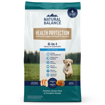 Puppy Chicken, Brown Rice & Pumpkin Recipe package