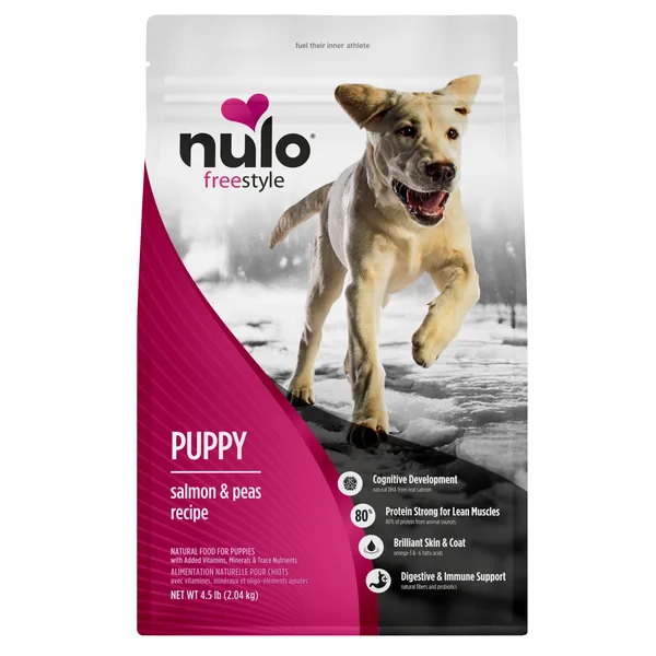 FreeStyle Puppy Salmon & Peas Recipe for Dogs package