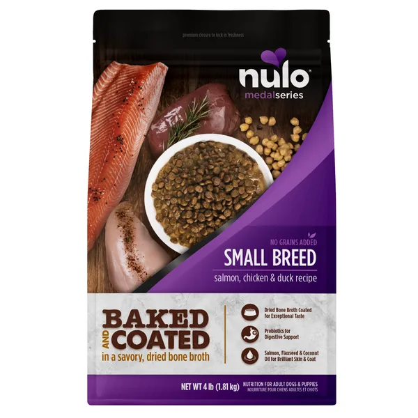 MedalSeries Small Breed Baked & Coated Salmon, Chicken & Duck Recipe for Dogs package