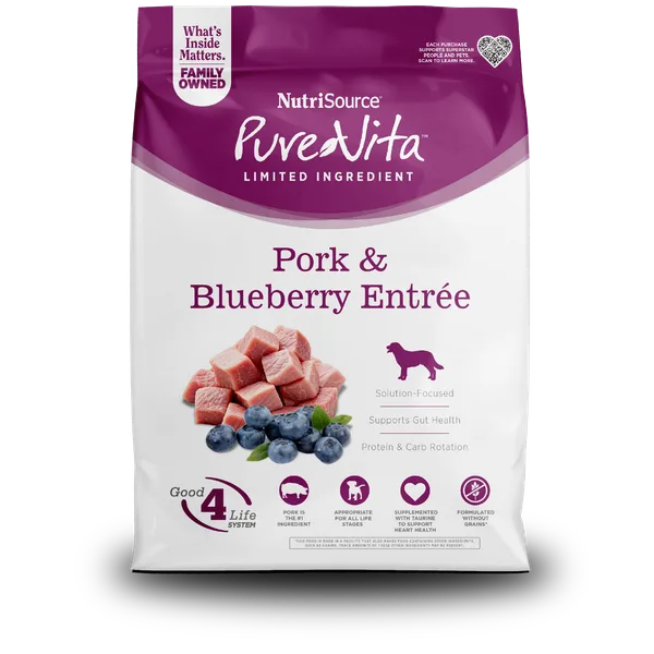 Pure Vita Pork & Blueberry Entrée package