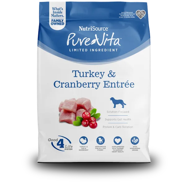 Pure Vita Turkey & Cranberry Entrée package