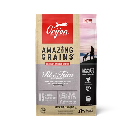 Amazing Grains™, Fit & Trim Dry Dog Food package