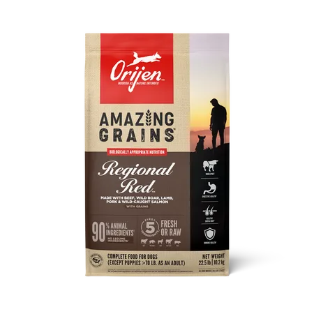 Amazing Grains™, Regional Red Dry Dog Food package