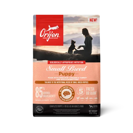 Small Breed Puppy Dry Dog Food package