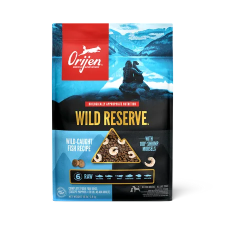 WILD RESERVE™, Wild-Caught Fish Recipe Dry Dog Food package