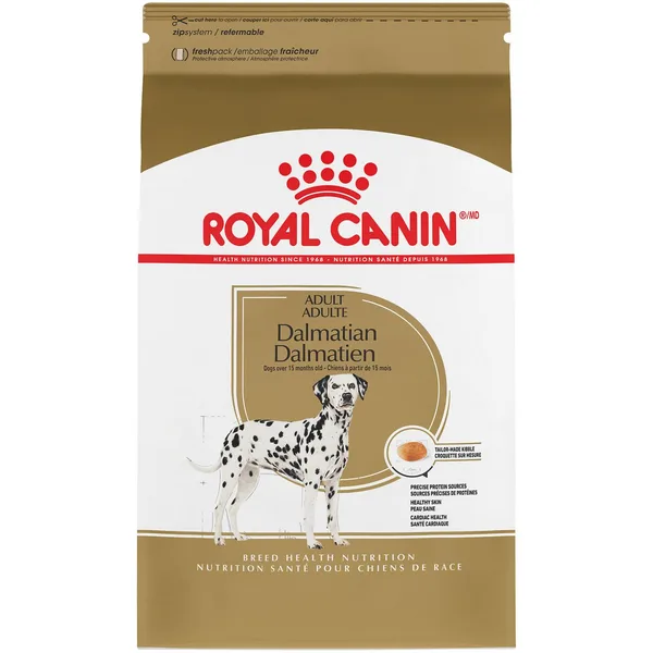 Dalmatian Adult Dry Dog Food package