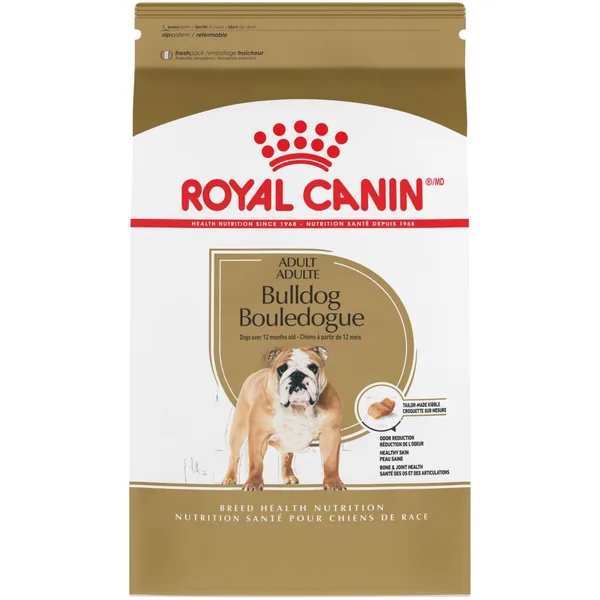 Bulldog Adult Dry Dog Food package