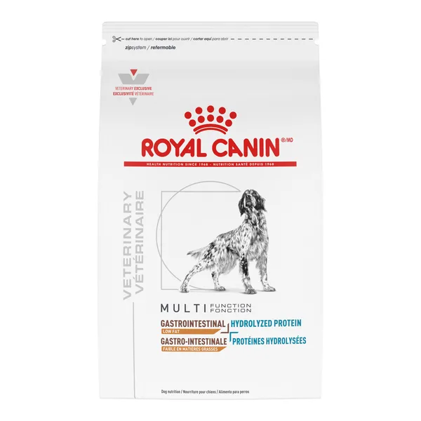 Canine Gastrointestinal Low Fat + Hydrolyzed Protein package