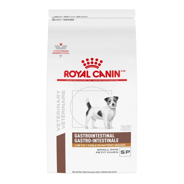 Canine Gastrointestinal Low Fat Small Dog package