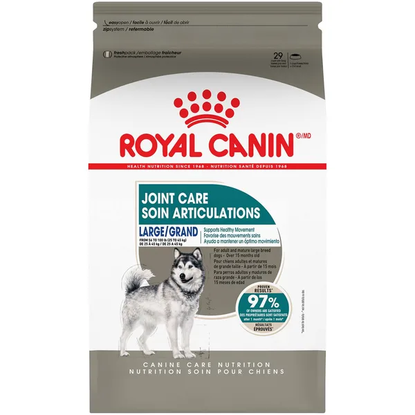 Large Joint Care Dry Dog Food package