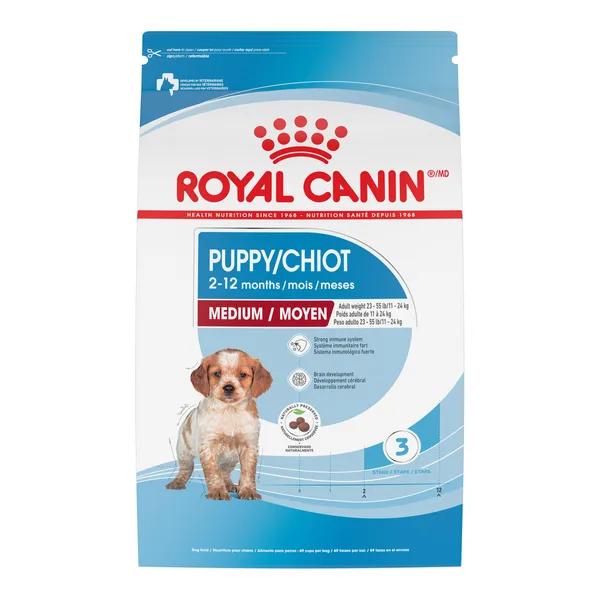Medium Puppy Dry package