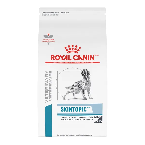Skintopic Medium & Large Dog Dry Dog Food package