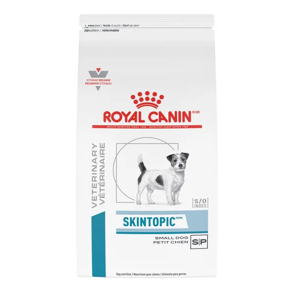 Canine Skintopic Small Dog Dry Dog Food package