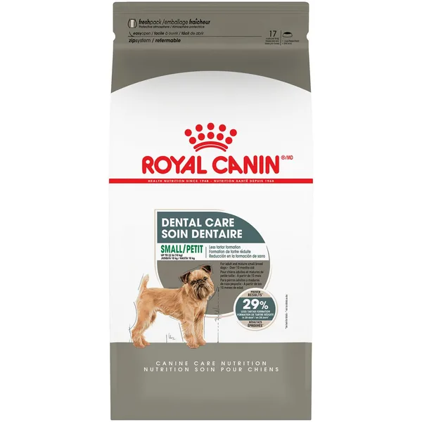 Small Dental Care Dry Dog Food package