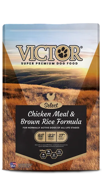 Chicken Meal & Brown Rice Formula package