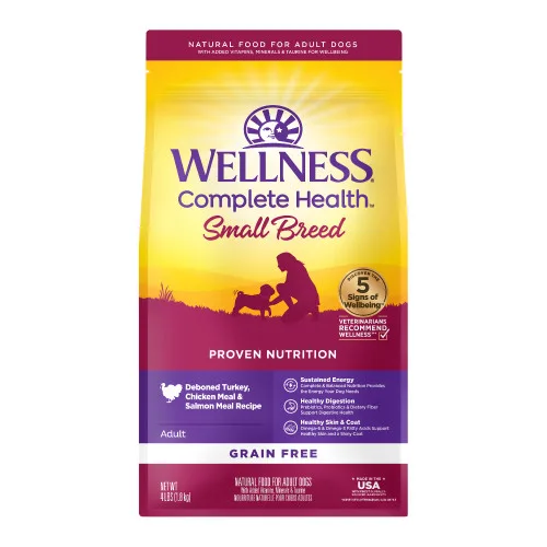 Complete Health Grain Free Wellness Small Breed Dog Food package