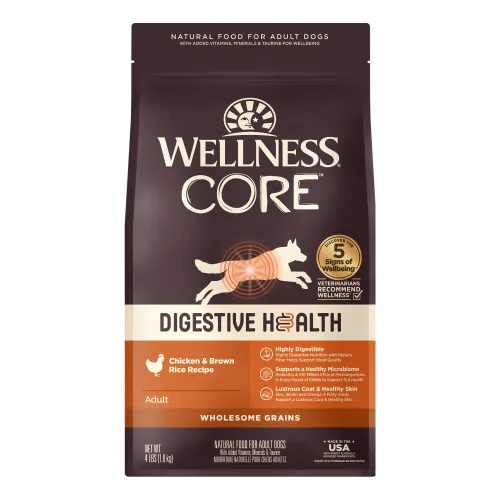 Wellness CORE Digestive Health Chicken & Brown Rice package