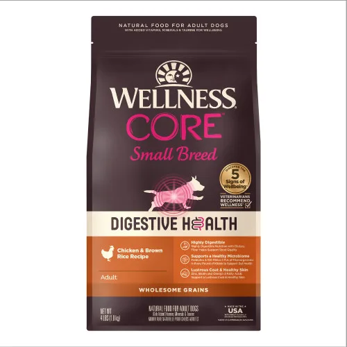 CORE Digestive Health Small Breed Chicken & Brown Ric package