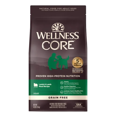 Wellness CORE Lamb & Lamb Meal Recipe package