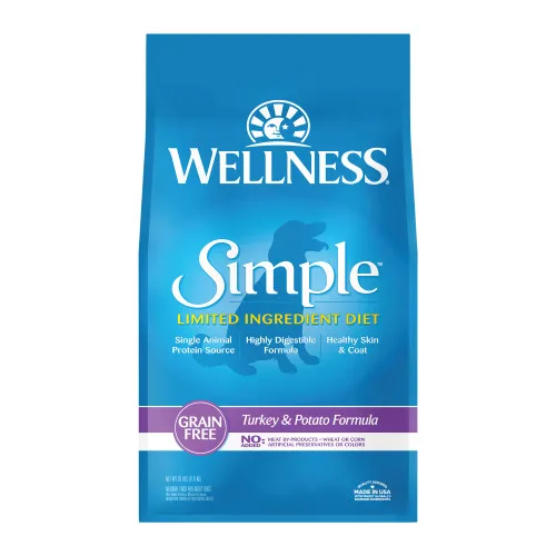 Wellness Simple Turkey & Potato Formula package